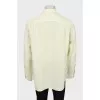 Men's light yellow shirt