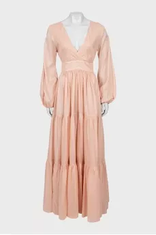 Light pink maxi dress