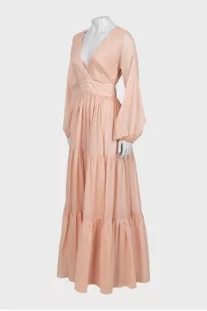 Light pink maxi dress