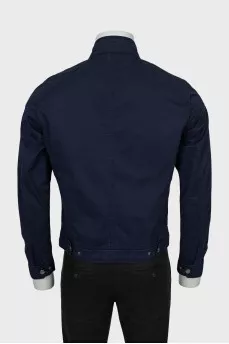Men's blue jacket with buttons