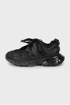 Track sneakers with chunky soles