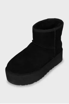 Ultra Mini Platform Suede Ugg Boots