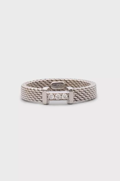 Diamond Narrow Somerset Band Ring