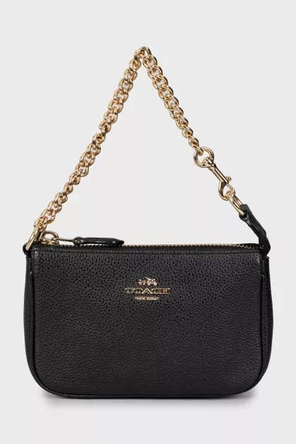 Leather mini bag