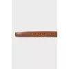 Men's leather belt