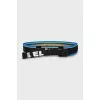 Mixed color textile belt