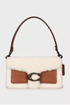 Tabby bag with tag