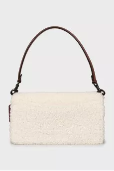 Tabby bag with tag