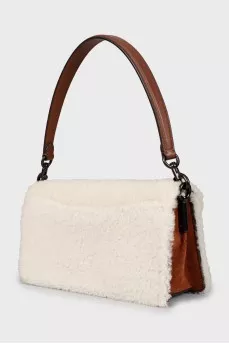 Tabby bag with tag