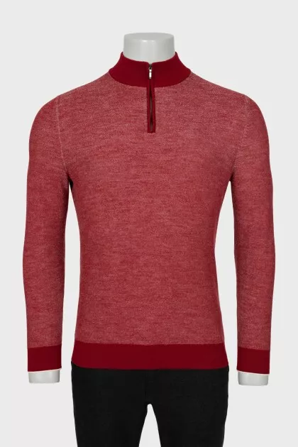 Men's wool and cashmere jumper