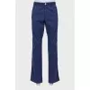 Men's Purple Straight Fit Jeans