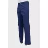 Men's Purple Straight Fit Jeans