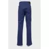 Men's Purple Straight Fit Jeans