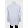 Men's striped linen shirt