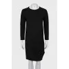 Black shift dress