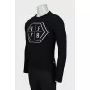 Men's knitted wool sweater