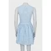 Fitted dress with sequins