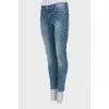 Beaded skinny jeans