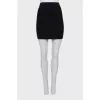 Ribbed fitted skirt