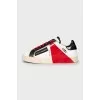 Mixed color men's sneakers