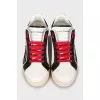 Mixed color men's sneakers