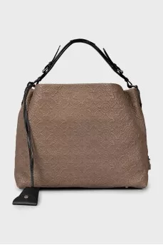 Сумка Monogram Leather Antheia Brode Hobo