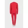 Sports red suit