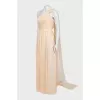Maxi dress with tulle