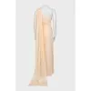 Maxi dress with tulle