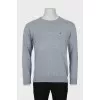 Men's gray jumper