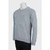 Men's gray jumper