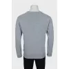Men's gray jumper
