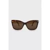 Wayfarer printed sunglasses