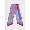 Printed silk scarf