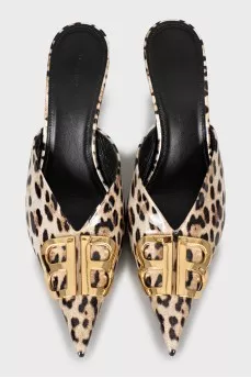 Мюлі в анімалістичний принт