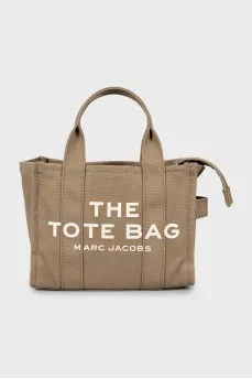 Textile tote shoulder bag