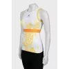 Sports jersey with mesh inserts
