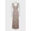 Fitted sundress in print