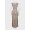 Fitted sundress in print