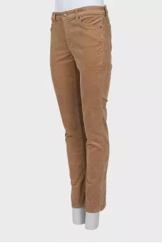 Slim fit corduroy jeans