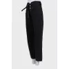 High waist straight jeans