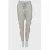 Gray wool joggers