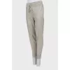 Gray wool joggers