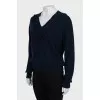 Knitted cashmere pullover