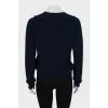 Knitted cashmere pullover
