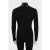 Cashmere and silk sweater with perforations