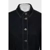 Dark blue denim dress
