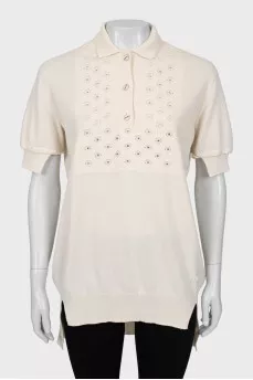 Short Sleeve Cashmere Sweater