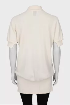 Short Sleeve Cashmere Sweater