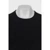 Fitted blouse with fringe